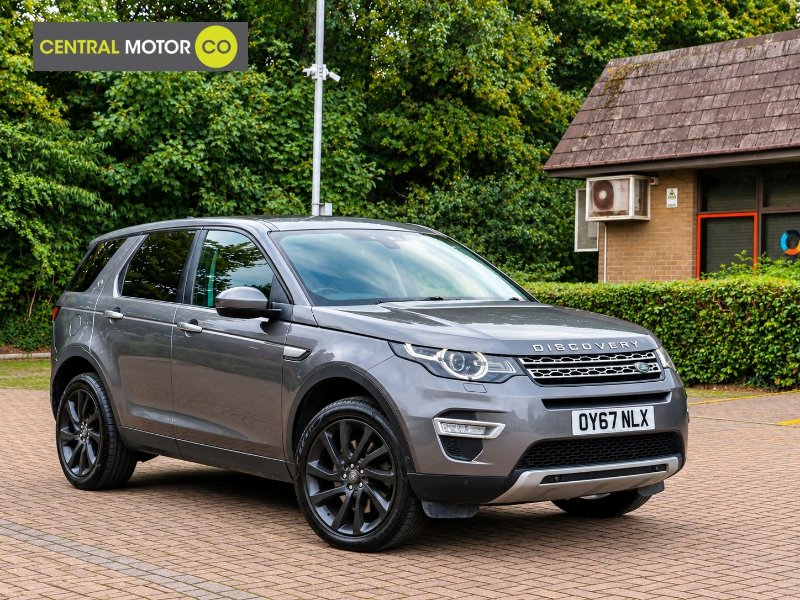 Grey Land Rover Discovery Sport 2.0 SD4 HSE Luxury SUV 5dr Diesel Auto 4WD Euro 6 s/s 240 ps